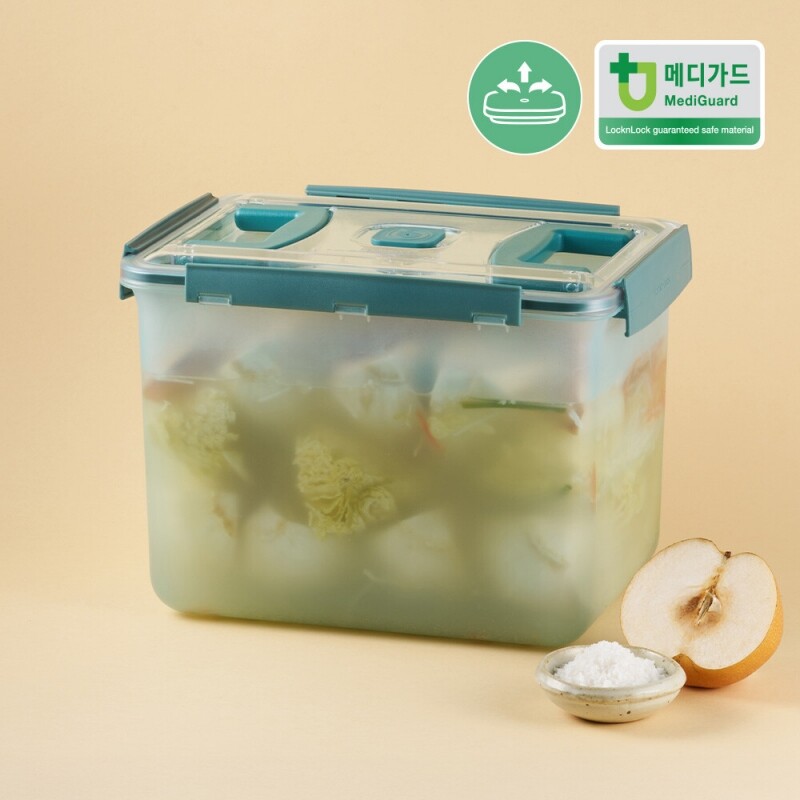 좋은 것을 담다 락앤락,프레쉬 숨쉬는 김치통 투핸들 14L