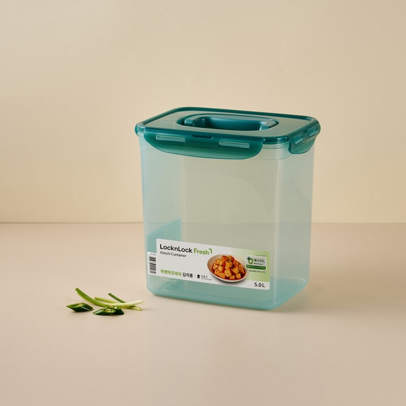 좋은 것을 담다 락앤락,프레쉬 김치통 원핸들 5L