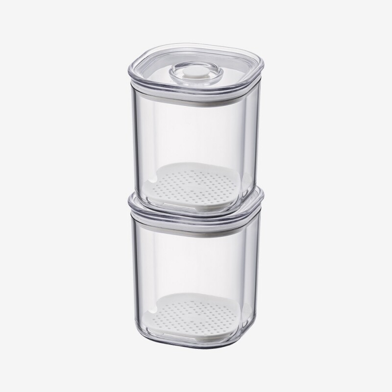 좋은 것을 담다 락앤락,[락앤락몰 전용] 프레쉬 마에스트로 진공용기 950ML 정사각 2P 세트