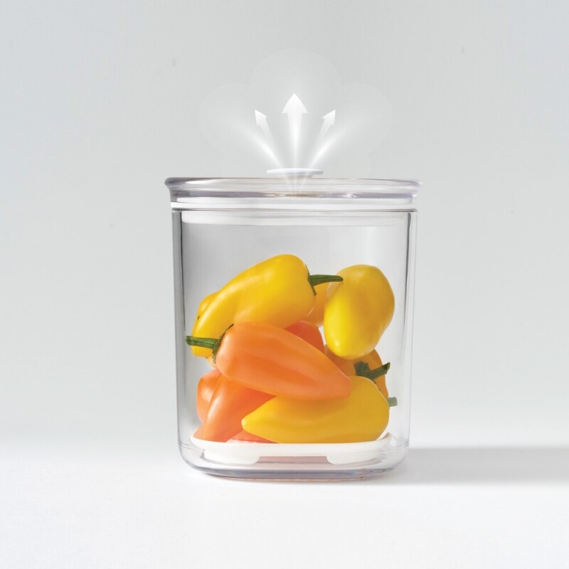 좋은 것을 담다 락앤락,[락앤락몰 전용] 프레쉬 마에스트로 진공용기 550ML 정사각 2P 세트