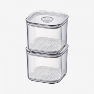 [락앤락몰 전용] 프레쉬 마에스트로 진공용기 1.95L 정사각 2P 세트