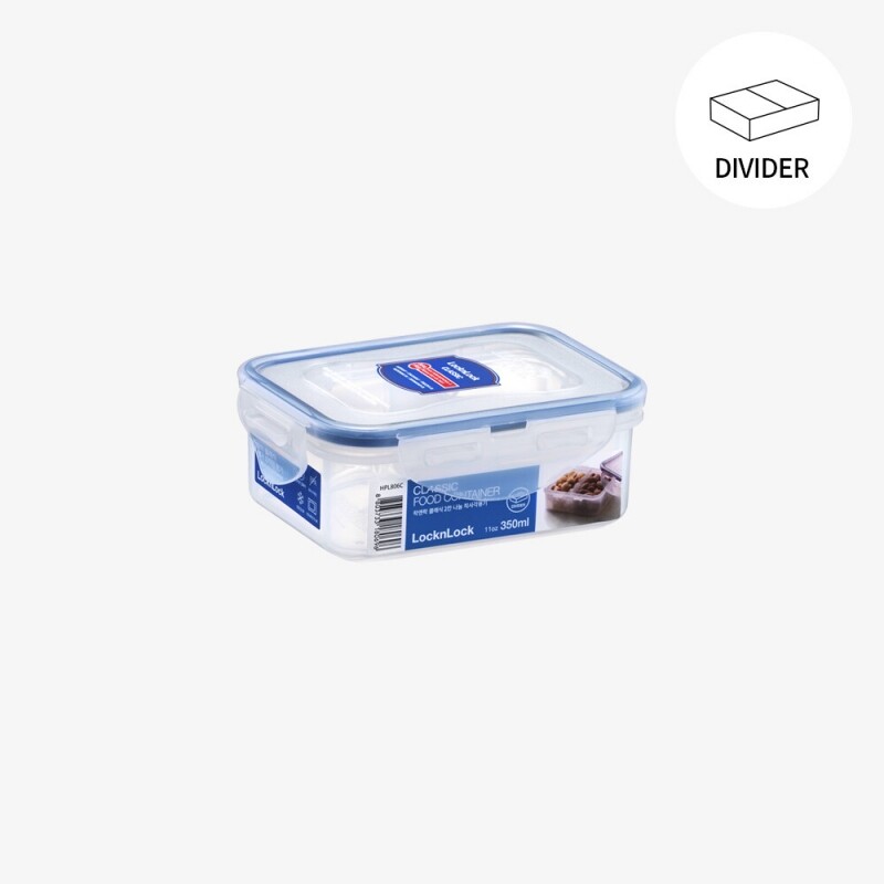 좋은 것을 담다 락앤락,락앤락 직사각 밀폐찬통 350ml (칸칸이)