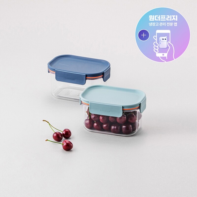 좋은 것을 담다 락앤락,비스프리 모듈러 플러스 450ml 직사각