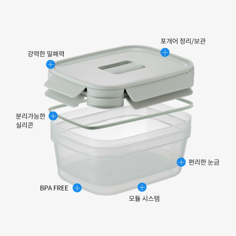 좋은 것을 담다 락앤락,락앤락착착 5개 세트