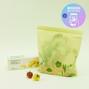 스마트킵 프레쉬 이중지퍼백L 12매 (5L)