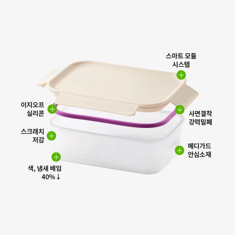 좋은 것을 담다 락앤락,락앤락 프레쉬 프로텍트 직사각 4.4L