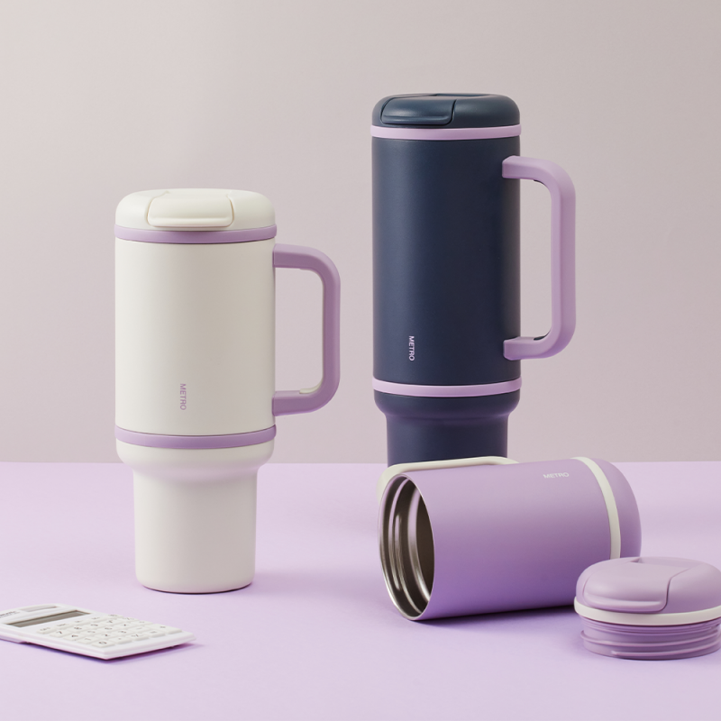 좋은 것을 담다 락앤락,메트로 퍼펙트씰 토트 텀블러 600ml