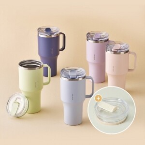 [락앤락몰 전용] New 메트로 킹 텀블러 820ml+뚜껑 세트