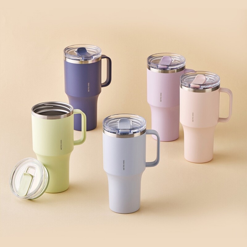 좋은 것을 담다 락앤락,[락앤락몰 전용] New 메트로 킹 텀블러 820ml 커플세트(2EA)