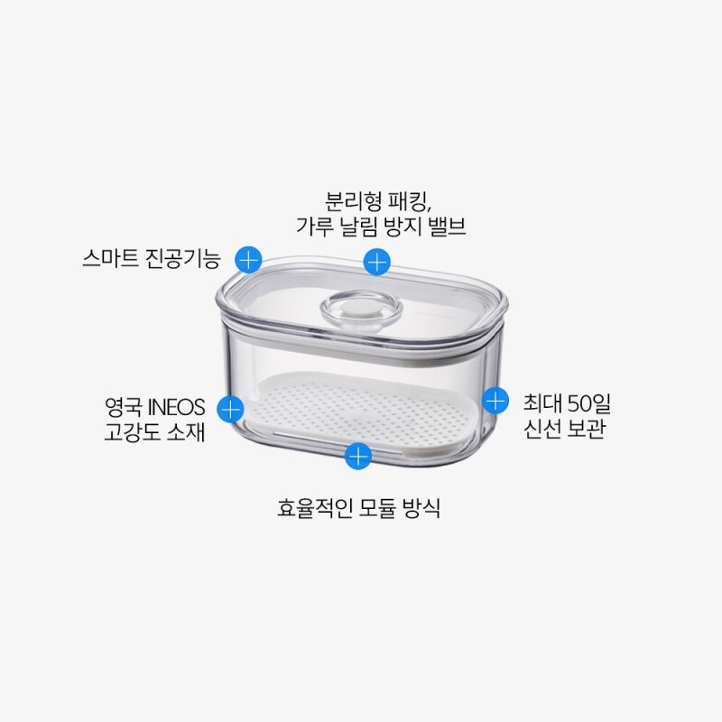 좋은 것을 담다 락앤락,[9.11 이후 순차배송]프레쉬 마에스트로 진공용기 스타터 5P 세트
