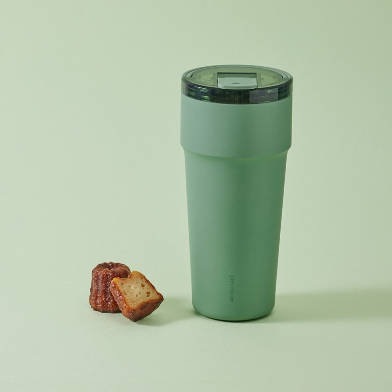 좋은 것을 담다 락앤락,메트로 카페 탑핸들 세라믹 텀블러 900ml