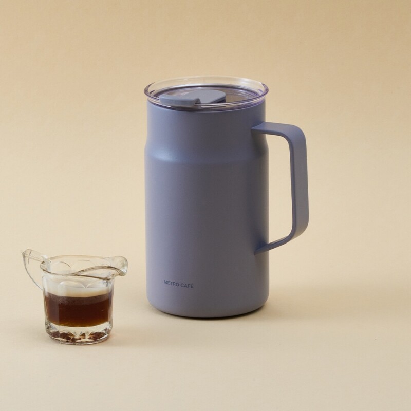 좋은 것을 담다 락앤락,메트로 카페 머그 세라믹 텀블러 600ml