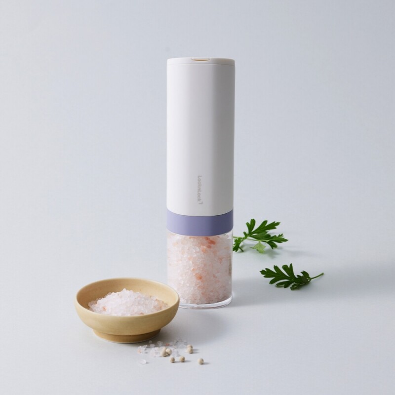 좋은 것을 담다 락앤락,충전식 소금 후추 전동 그라인더